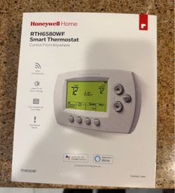 Honeywell Home RTH6580WF WiFi Smart Thermostat – New
