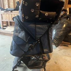 Carreola Y Casita para perro