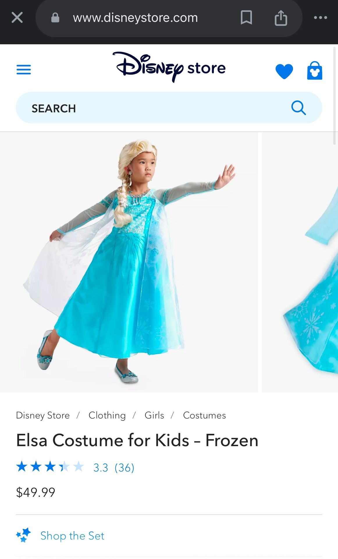 Disney Elsa Dress