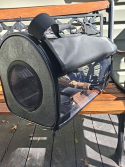 Portable bird carrier cash only