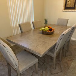 6‑Month‑Old Dining Table & Chair Set   – $900 OBO