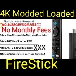 Fire TV HD 4k Streaming Device Loaded Tested Stick Ready To Watch Everything 