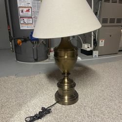 Vintage Brass Stiffel table lamp. 