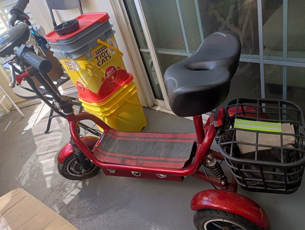 3 Wheel Trike Electric Scooter