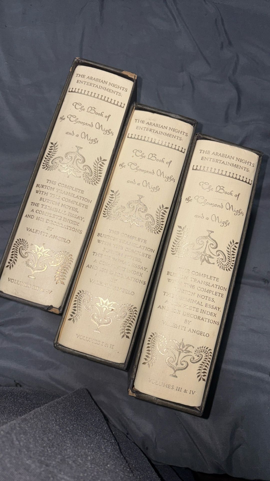 The Book of the thousand nights and a night.
