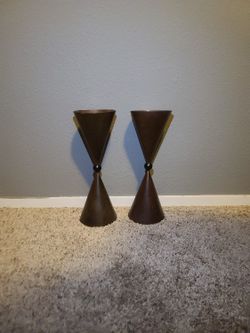 Matching Candle Holders. Sold As Set