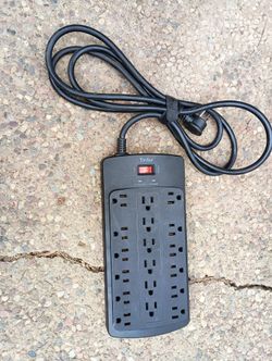 Yintar Power Strip With 18  A/C Outlet Extension Cord