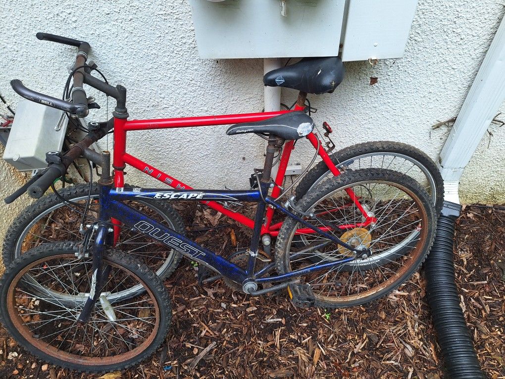 BIKE 24" & 26" 300$ Each Price Negotiable