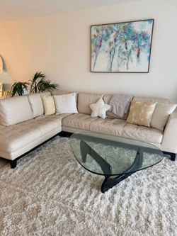Italian leather sofa