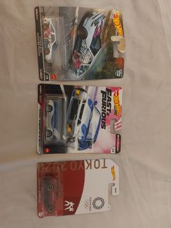 Hot Wheels Premium Lot — Boulevard AE86, Fast & Furious Skyline R33 + Tokyo 2020 AE86