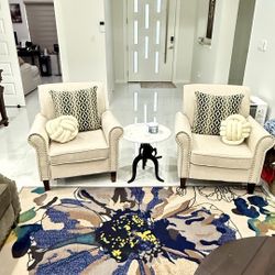 Two Accent Chairs 