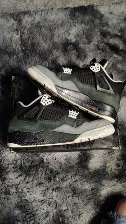 Jordan 4 fear men's size 11 used with og box