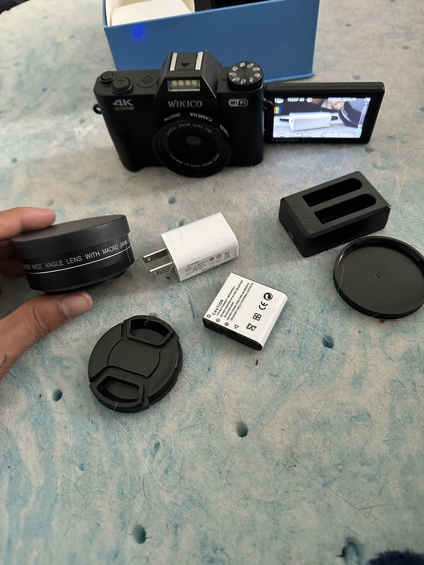 Wikico 4K Digital Camera+Lens