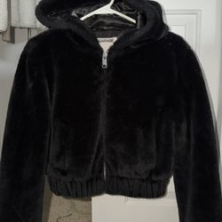 Cropped Fur Jacket