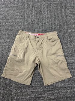 Wrangler Performance Zip Cargo Shorts Men's Size 38