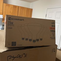 75w LED BR40 Dimmable Floodlights Daylight 6-Pack