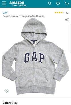 Kids Gap Logo Hoodie Sweatshirt M