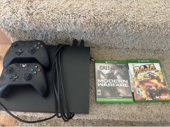 Xbox One Console Bundle – 2 Controllers + 2 Games
