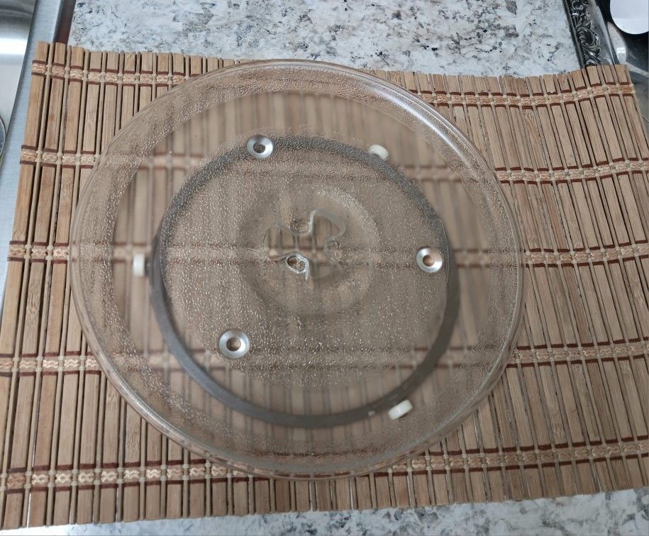 Microwave Tray Glass With Turntable