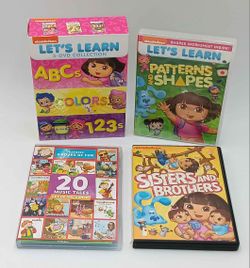 Nickelodeon Let's Learn & PBS 20 Music Tales dvds