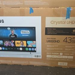 43U8000H 43” Samsung smart 4k led TV 