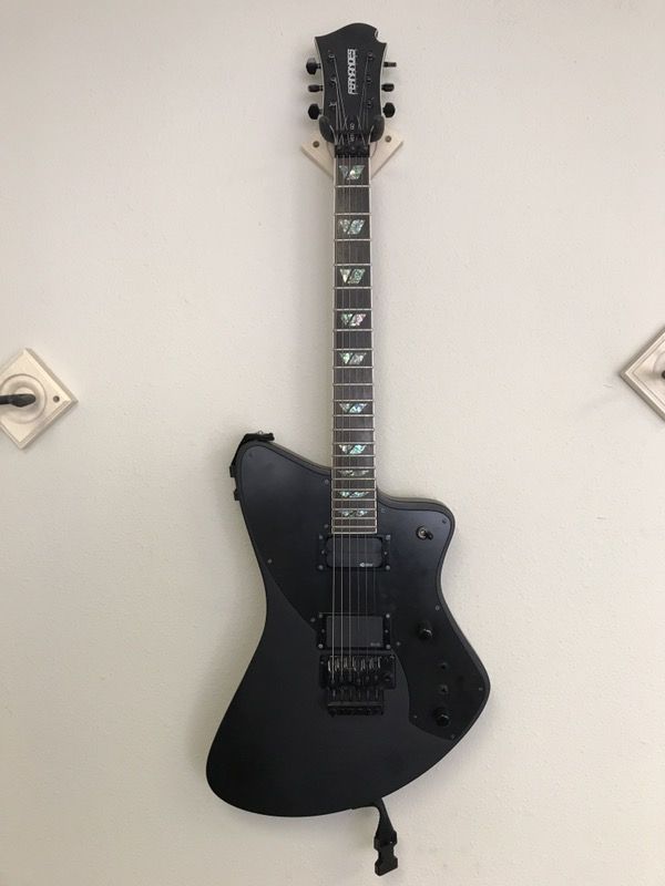 Fernandes Vertigo guitar, SUSTAINER, EMG, Floyd