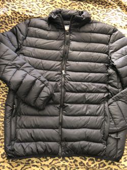 NEW Puffer Packable Jacket Dark Blue Men’s XL