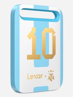 Lexar SL260 Air 512GB Portable SSD — AFA Messi 10 Edition (Argentina) 🇦🇷⚽