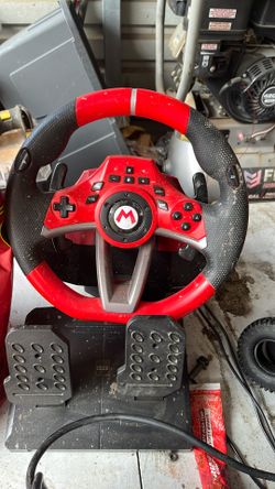 Nintendo Steering Wheel With Pedals