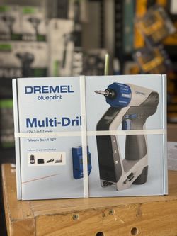 Dremel Multi drill 12v charger and battery included 