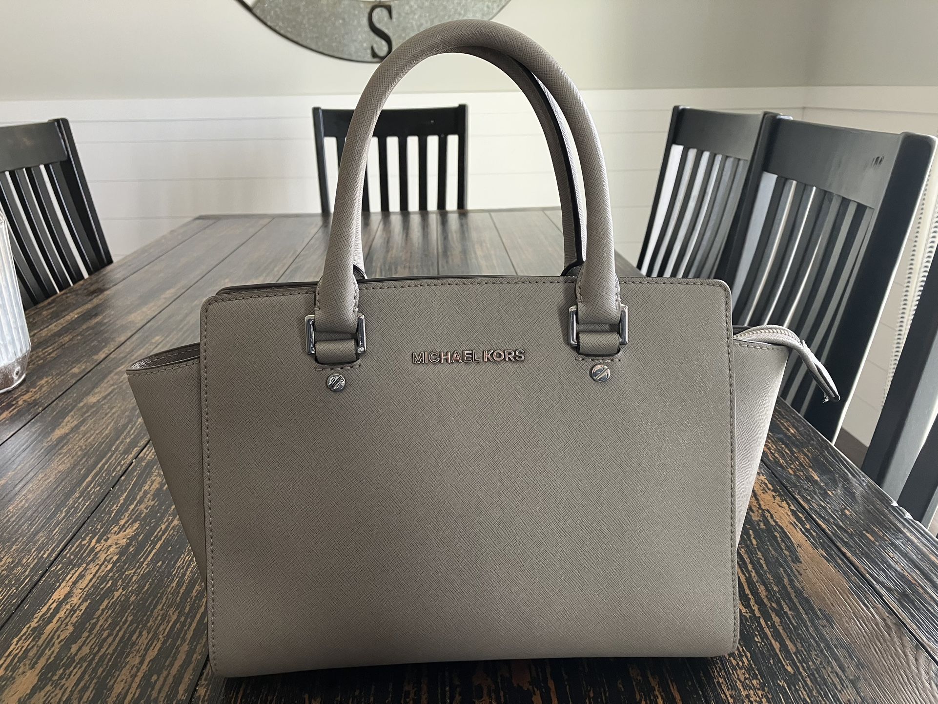 Michael Kors Grey Purse