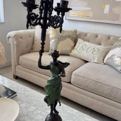 Bronze Candle Holder