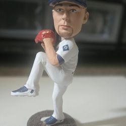Autographed Blake Trienen Dodgers 2025 SGA Bobblehead (BAS)