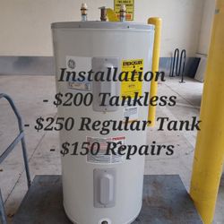 Water Heater Tankless & Tank