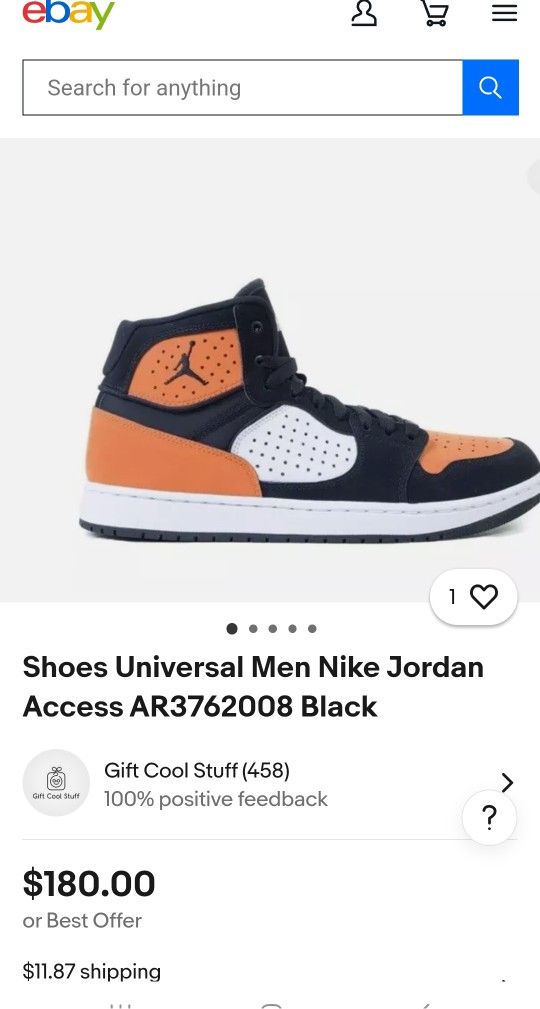BRAND NEW - Nike Jordan Size 10.5 Shoes