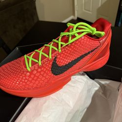 Nike Kobe 6 Protro Grinch Size 17