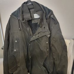 True Nation Men's Patch And Welt Coat