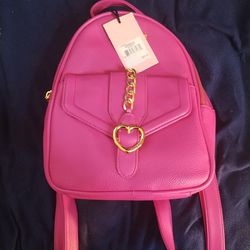 Juicy Couture Mini Backpack Raspberry Tart