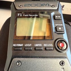 Zoom F1 Recorder w/ Lavaliere Microphone & Case