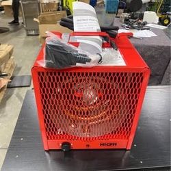New 240V Fan-Forced Industrial Space Heater 5600W, heats Up to 600 ft². with Fan Only Function, 6ft