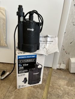 Everbuilt Submersible Pump
