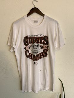 1989 Sf Giants NL Champs T-shirt Sz Lg 
