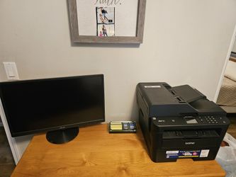 NEED GONE Brother Wireless Printer And Asus Monitor