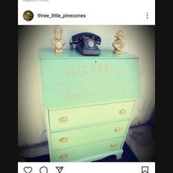 Beautiful Refinished Secretary Desk