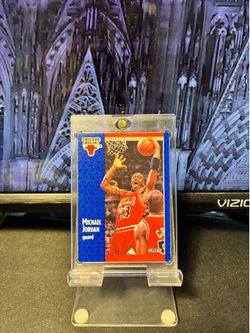Michael Jordan Fleer Blue 1991
