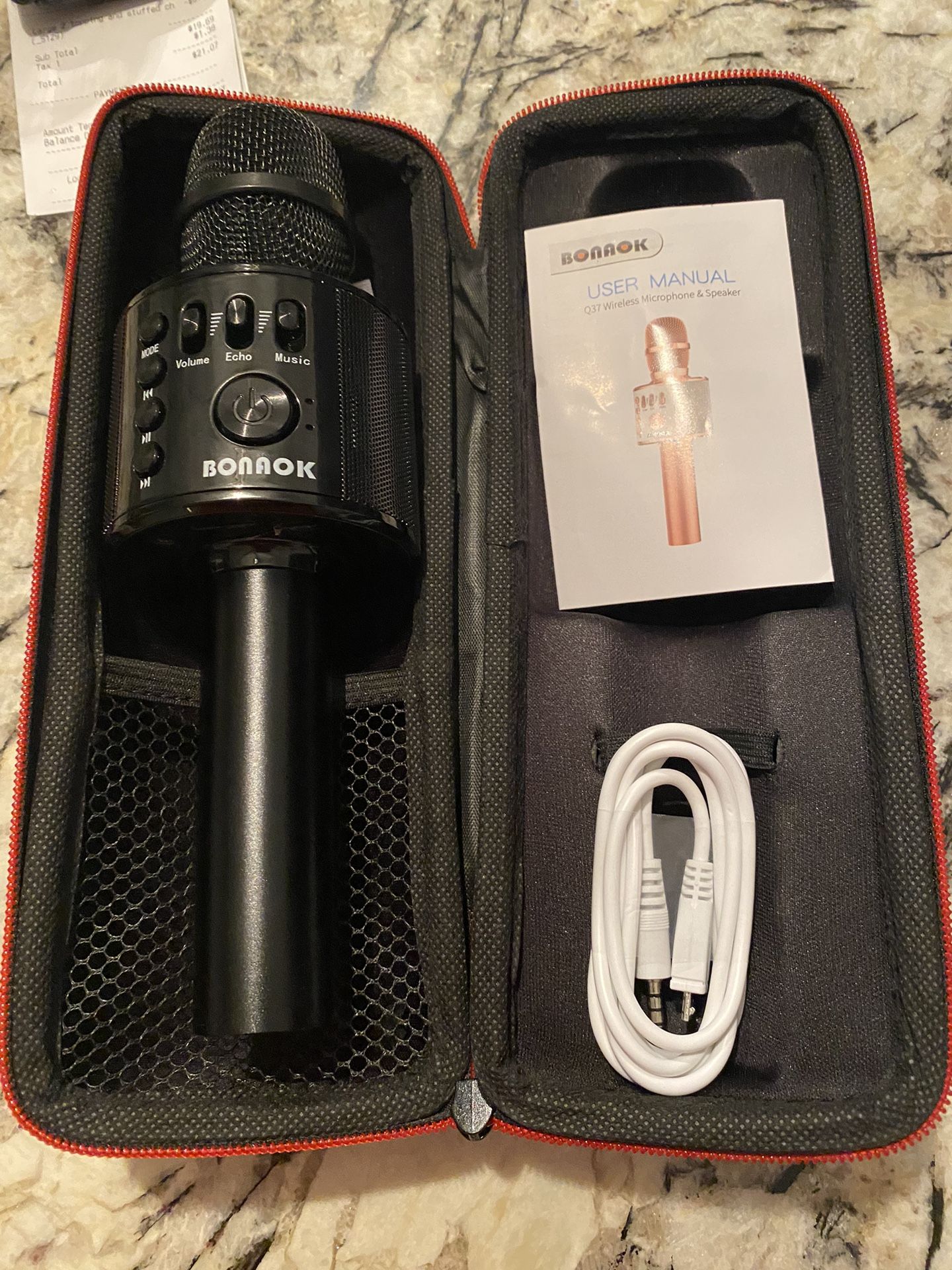 Kareoke microphone