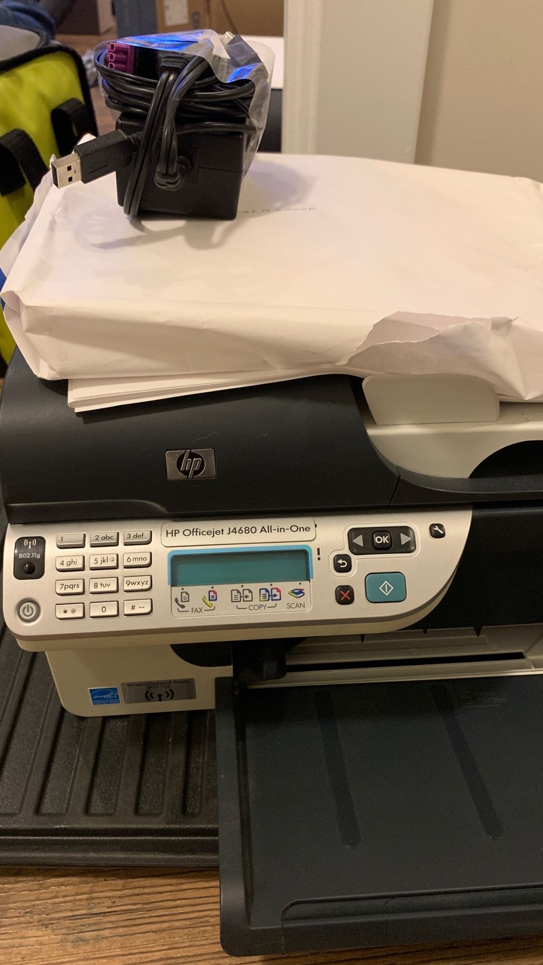 HP officejet J4680 all-in-one