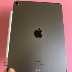 Apple IPad Air 5th Generation (10.9” Liquid Retina / M1 chip/ Latest 2022 ) 64GB Wifi + Cellular (5G ) with Pen, Keyboard & Accessories 