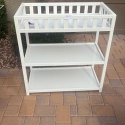 White Changing Table