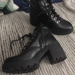 Lnew Another Republication Heeled Boots Size 7 Only $35 For